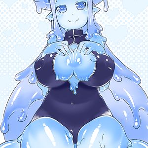 front zipper swimsuit and backless panties x3 - camel toes