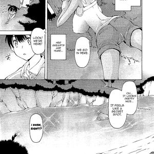 The secret spot - cartoon