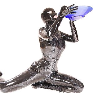 Catsuit and Milk - Latex - non-porn