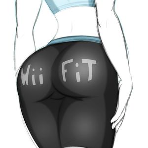 Wii Fit Hentai! - asses