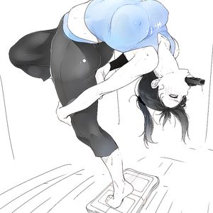 Wii Fit Hentai! - asses