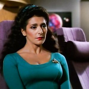 Wanking over Marina Sirtis - babe