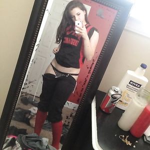 Big tits Brunette - teen selfie