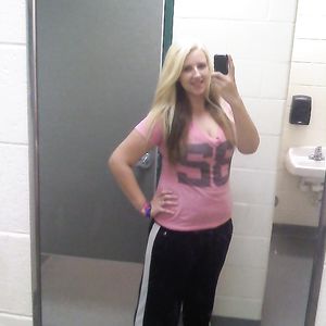 Sexy American Blondy with Big Tits - big ass