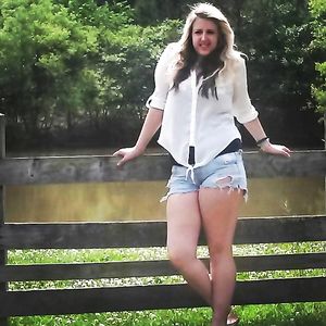 Sexy American Blondy with Big Tits - big ass