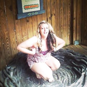 Sexy American Blondy with Big Tits - big ass