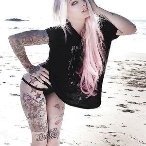 Tattooed beauties - big boobs