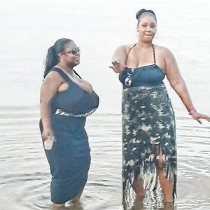 Ebony bikini babes - black and ebony