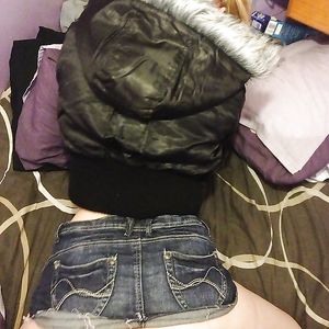 amateur big tits chav slag - cum shot