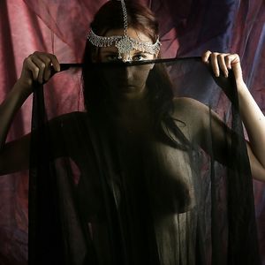 Sexy and busty redhead - big boobs