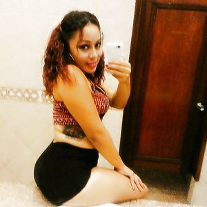 Sexy village girl - black and ebony