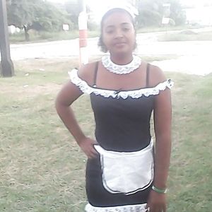 Sexy village girl - black and ebony