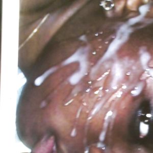 cum on black face - amateur