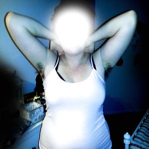 The Good Wife - Hairy pits, big tits and hairy pussy - amateur