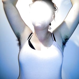 The Good Wife - Hairy pits, big tits and hairy pussy - amateur