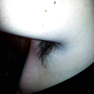 The Good Wife - Hairy pits, big tits and hairy pussy - amateur