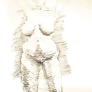 Alluring Granny GILF! - Jill (Nude Art Model) - big boobs