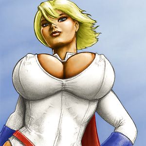 Power Girl - big boobs