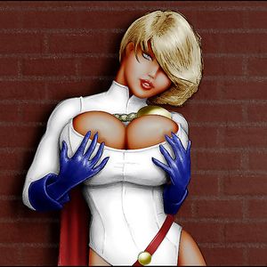 Power Girl - big boobs