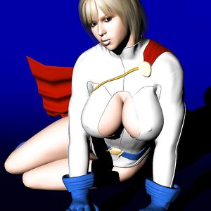 Power Girl - big boobs