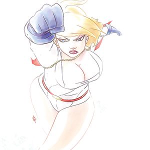 Power Girl - big boobs