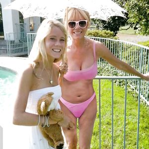 VERY RARE private Bathingsuit pic of Kathie Lee - big boobs