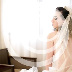 Set fotografico caldo di una sposina - stockings