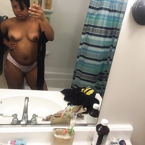 Natangia poses for you - black and ebony