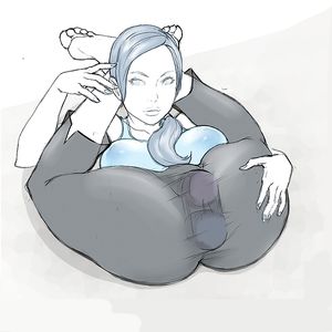 Hentai Girls: Huge asses and legs over head x3 - camel toes