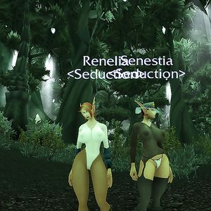 Renelia and her girlfriend, Senestia - asses