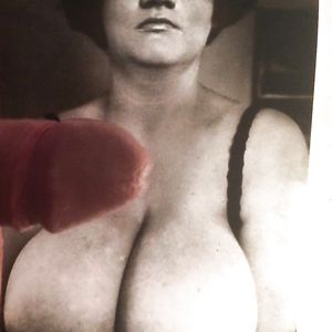 Busty Russel Retro big udders cum tribute - big boobs