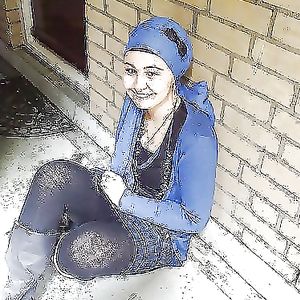 nice hijab weman - big boobs