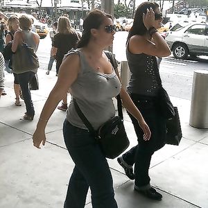 busty candid mix - voyeur