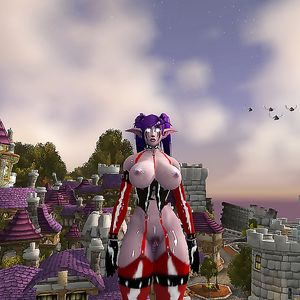 night elf - big boobs