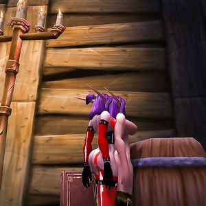 night elf - big boobs