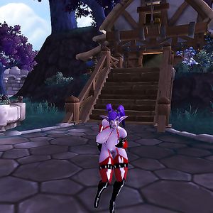 night elf - big boobs