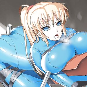 Samus Aran 2 (Metroid) (Nintendo) - cartoon