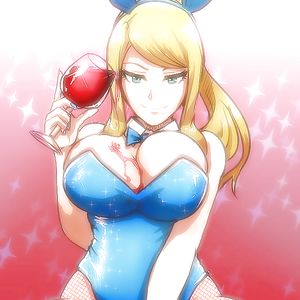 Samus Aran 2 (Metroid) (Nintendo) - cartoon