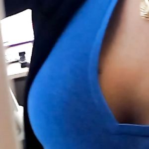 very nice girl big boobs - hidden camera