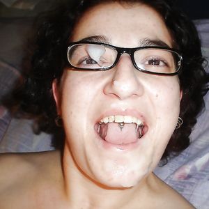 German BBW with Glasses - big boobs