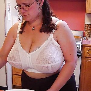 Big tits in bra - big boobs