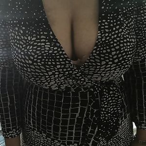 Indian slave wife going to work in a new bra! - brunette