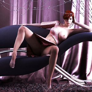 3D erotic and beautiful women - big boobs