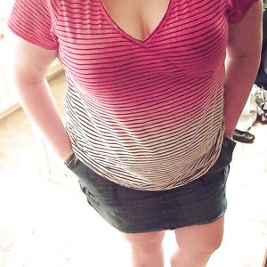 My wife - dressed to undressed - big boobs