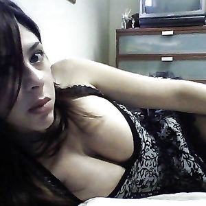 My black corssette - brunette