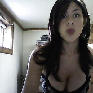 My black corssette - brunette