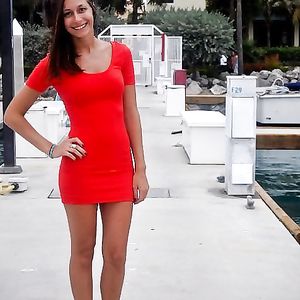 Little tight dresses that make your dick hard 2 - babe