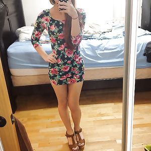 Little tight dresses that make your dick hard 2 - babe