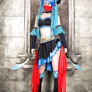 Cosplayer Doremi (Korean) - brunette