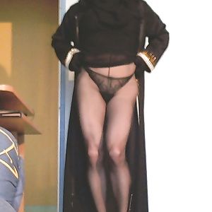 black pantyhose in niqab - milf